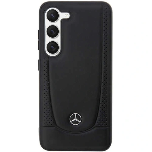 Etui Mercedes MEHCS23MARMBK Samsung Galaxy S23+ Plus hardcase Leather Urban czarny/black