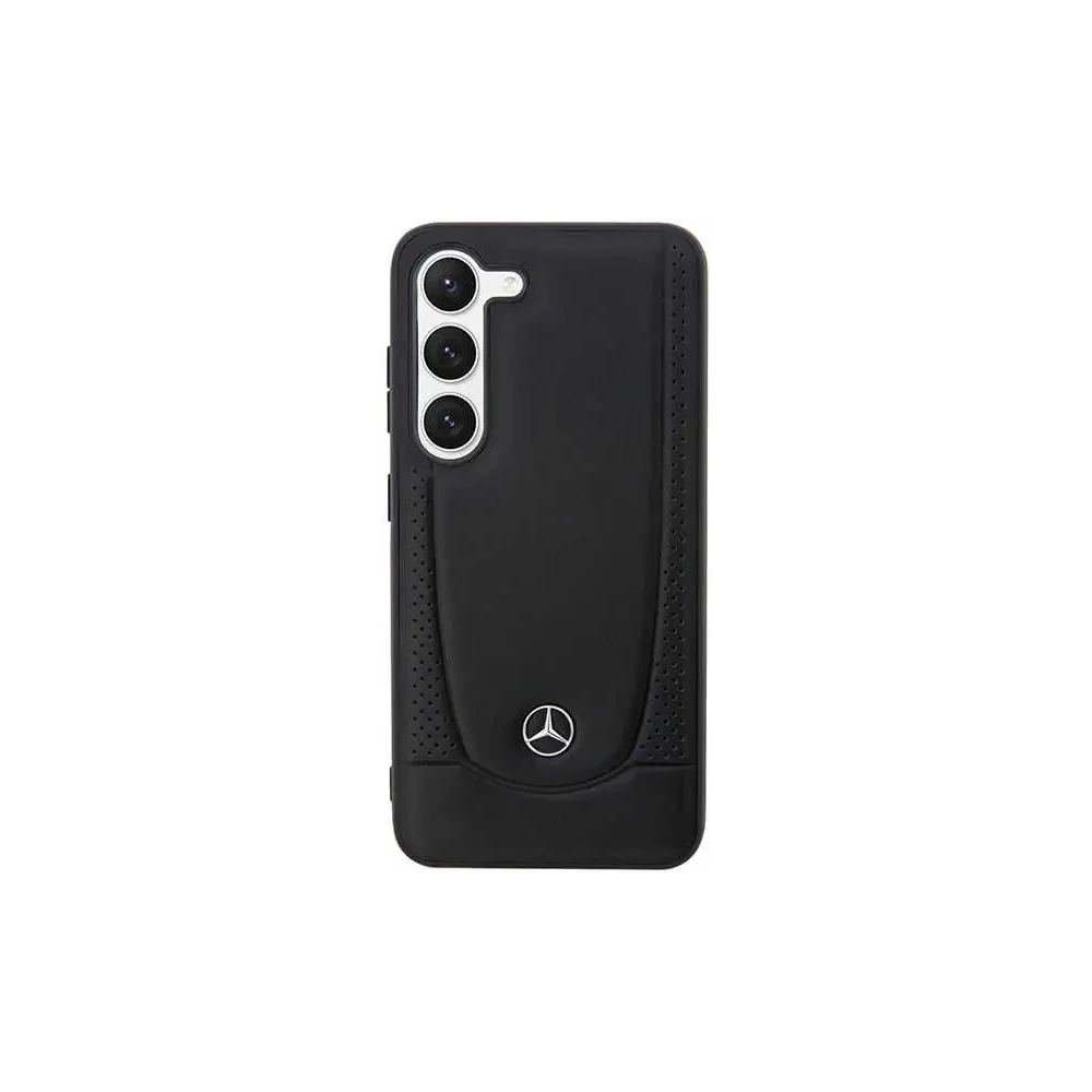 Hurtownia GSM - Etui Mercedes MEHCS23MARMBK Samsung Galaxy S23+ Plus hardcase Leather Urban czarny/black - MRS195 - {ean13} - Hurt