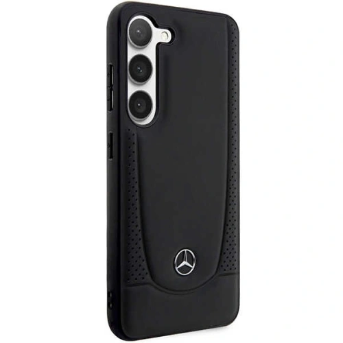 Etui Mercedes MEHCS23MARMBK Samsung Galaxy S23+ Plus hardcase Leather Urban czarny/black