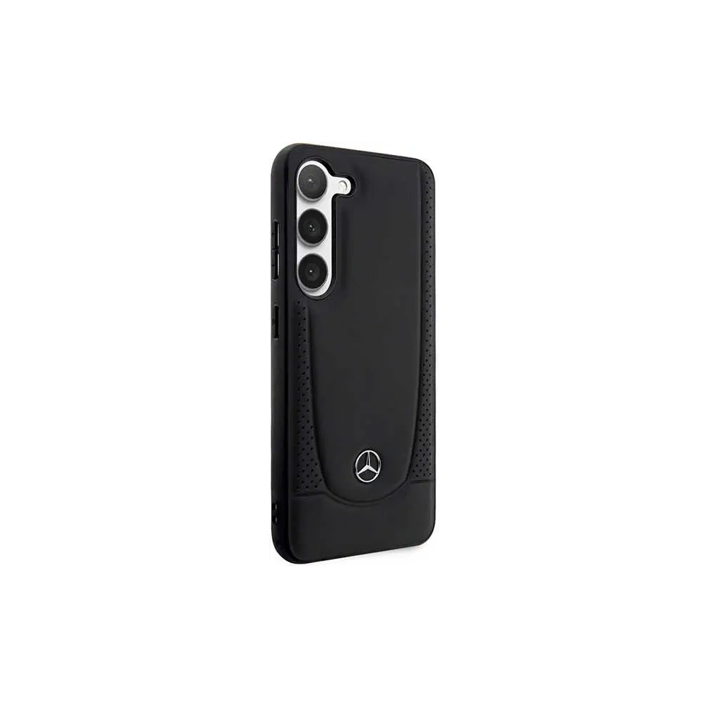 Hurtownia GSM - Etui Mercedes MEHCS23MARMBK Samsung Galaxy S23+ Plus hardcase Leather Urban czarny/black - MRS195 - {ean13} - Hurt