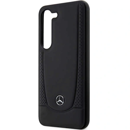 Etui Mercedes MEHCS23MARMBK Samsung Galaxy S23+ Plus hardcase Leather Urban czarny/black