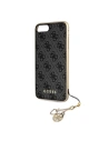 Hurtownia GSM - Etui Guess GUHCPXGF4GGR Apple iPhone X/XS gri/hard case 4G Charms Collection - GUE312GRY - {ean13} - Hurt