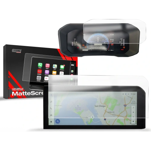 Folia matowa GrizzGlass CarDisplay Protection do Toyota Land Cruiser 8 12,3" 2024-2025 [2w1]