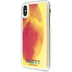 Hurtownia GSM - Etui Guess GUHCPXGLCPI Apple iPhone X/XS rozie/pink hard case California Glow in the dark - GUE313PNK - {ean13} - Hurt