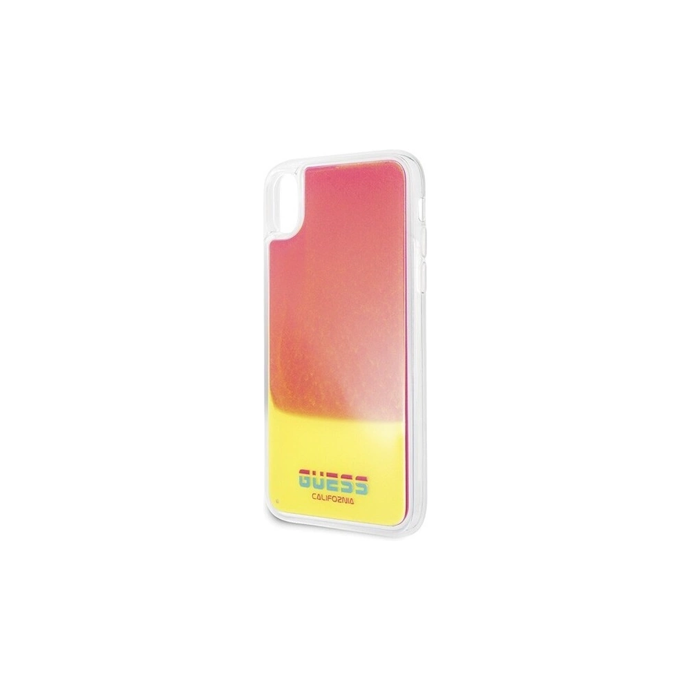 Hurtownia GSM - Etui Guess GUHCPXGLCPI Apple iPhone X/XS różowy/pink hard case California Glow in the dark - GUE313PNK - {ean13} - Hurt
