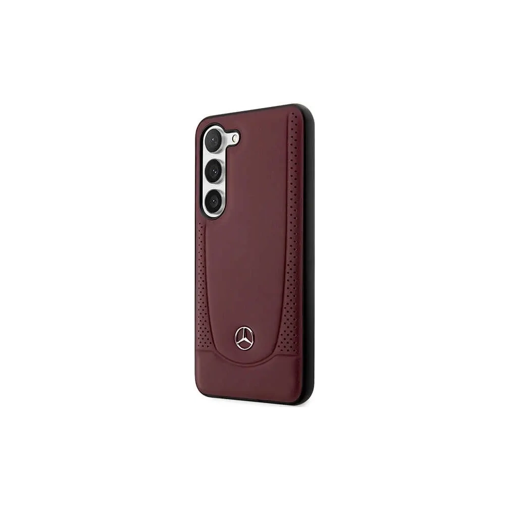 Hurtownia GSM - Etui Mercedes MEHCS23MARMRE Samsung Galaxy S23+ Plus hardcase Leather Urban Bengale czerwony/red - MRS196 - {ean13} - Hurt