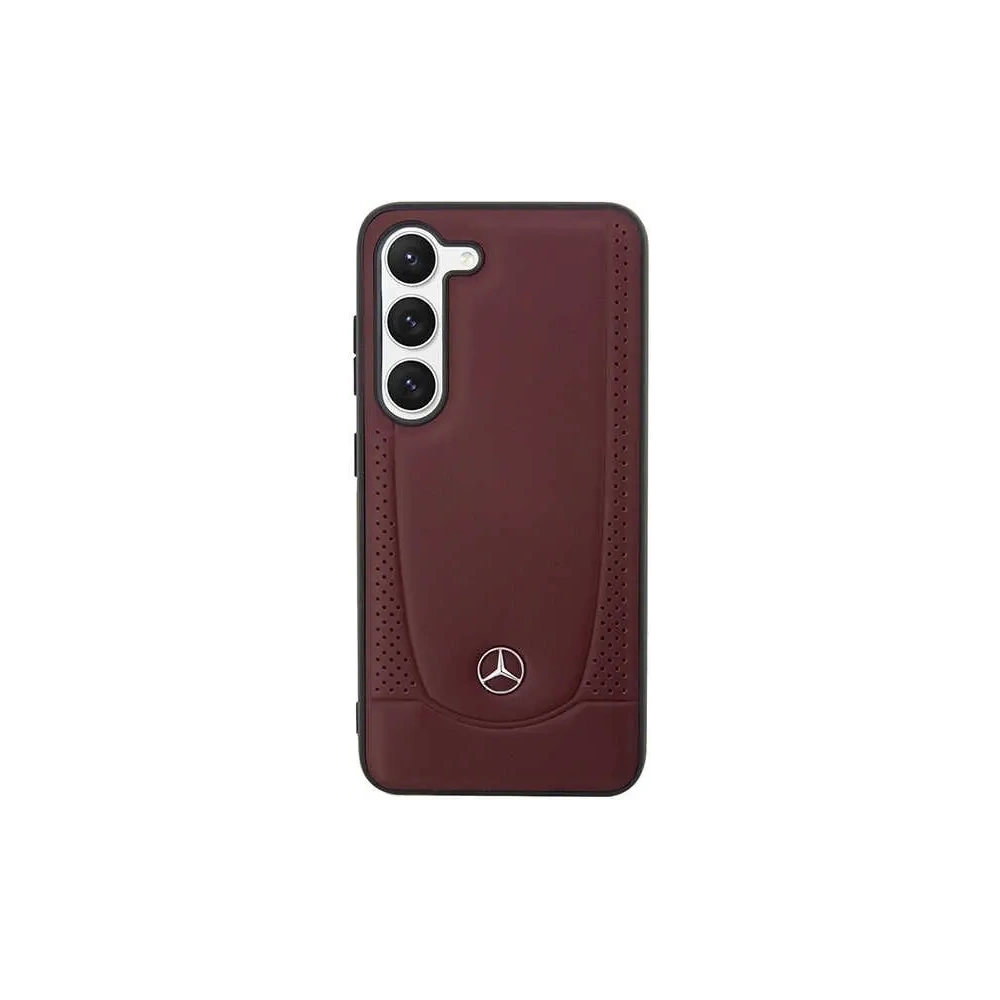 Hurtownia GSM - Etui Mercedes MEHCS23MARMRE Samsung Galaxy S23+ Plus hardcase Leather Urban Bengale czerwony/red - MRS196 - {ean13} - Hurt