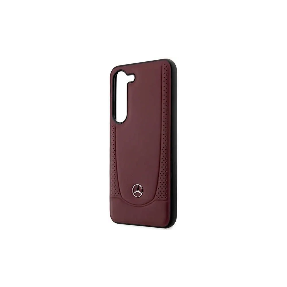 Hurtownia GSM - Etui Mercedes MEHCS23MARMRE Samsung Galaxy S23+ Plus hardcase Leather Urban Bengale czerwony/red - MRS196 - {ean13} - Hurt