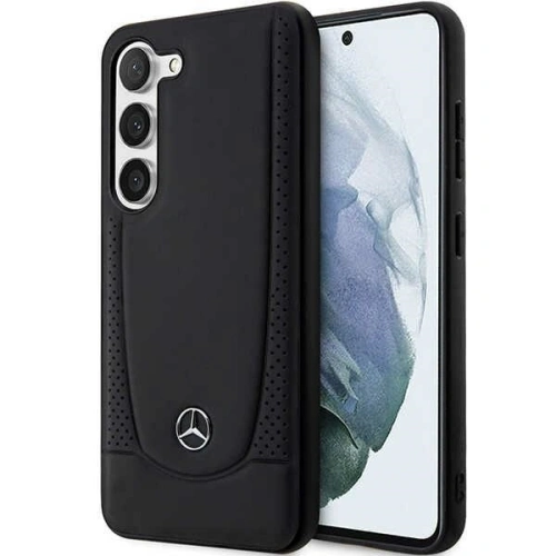 Etui Mercedes MEHCS23SARMBK Samsung Galaxy S23 hardcase Leather Urban czarny/black