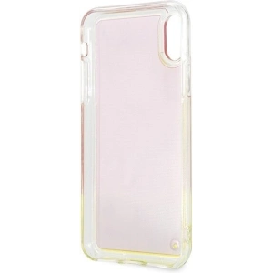 Wholesale Guess GUHCPXGLCPI iPhone X/Xs pink hard case California Glow in the dark - GUE313PNK - {ean13} - Hurt