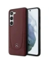 Etui Mercedes MEHCS23SARMRE Samsung Galaxy S23 hardcase kožené Urban Bengale červené/red