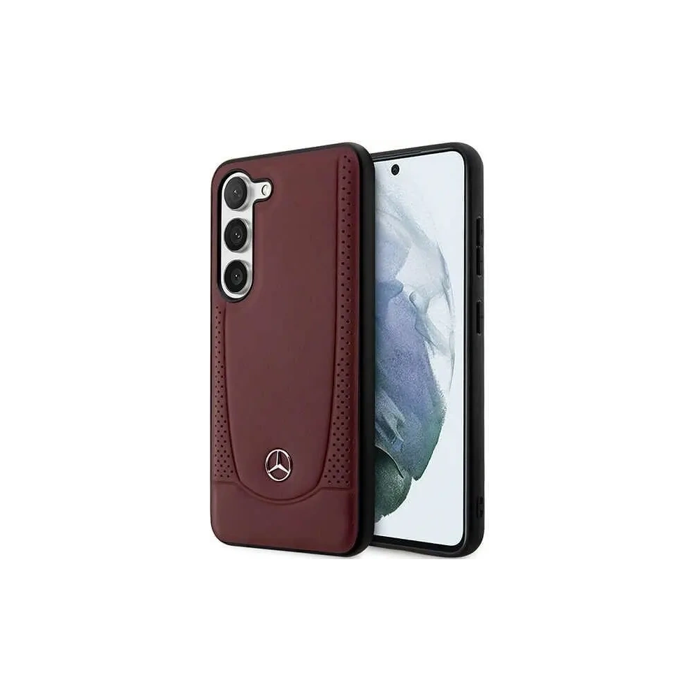 Hurtownia GSM - Etui Mercedes MEHCS23SARMRE Samsung Galaxy S23 hardcase kožené Urban Bengale červené/red - MRS198 - {ean13} - Hurt