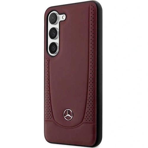 Etui Mercedes MEHCS23SARMRE Samsung Galaxy S23 hardcase Leather Urban Bengale czerwony/red