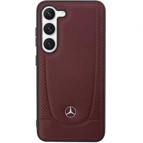 Etui Mercedes MEHCS23SARMRE Samsung Galaxy S23 hardcase Leather Urban Bengale czerwony/red