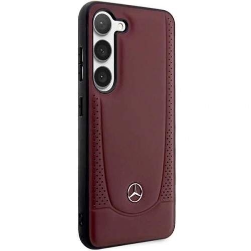 Etui Mercedes MEHCS23SARMRE Samsung Galaxy S23 hardcase Leather Urban Bengale czerwony/red