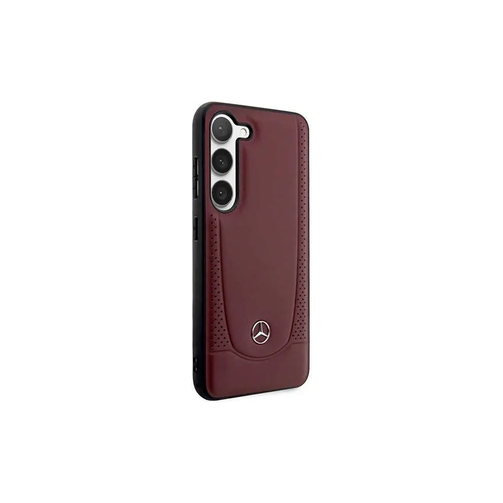 Hurtownia GSM - Etui Mercedes MEHCS23SARMRE Samsung Galaxy S23 hardcase kožené Urban Bengale červené/red - MRS198 - {ean13} - Hurt