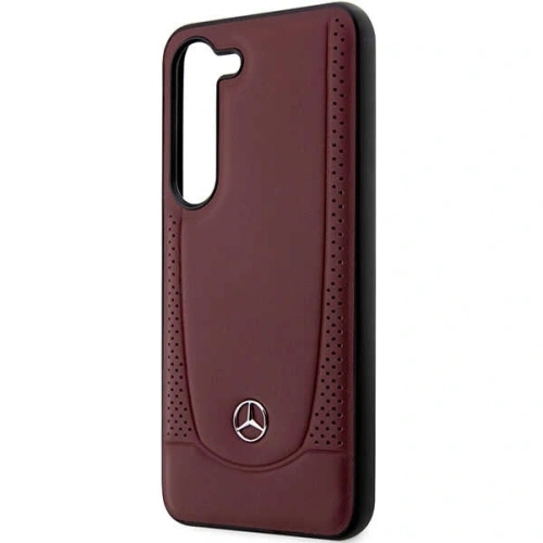 Etui Mercedes MEHCS23SARMRE Samsung Galaxy S23 hardcase Leather Urban Bengale czerwony/red