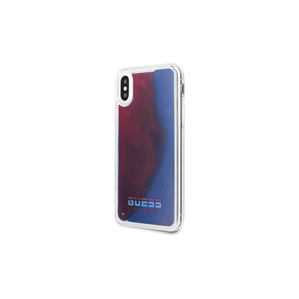 Hurtownia GSM - Etui Guess GUHCPXGLCRE Apple iPhone X/XS czerwony/red hard case California Glow in the dark - GUE314RED - {ean13} - Hurt