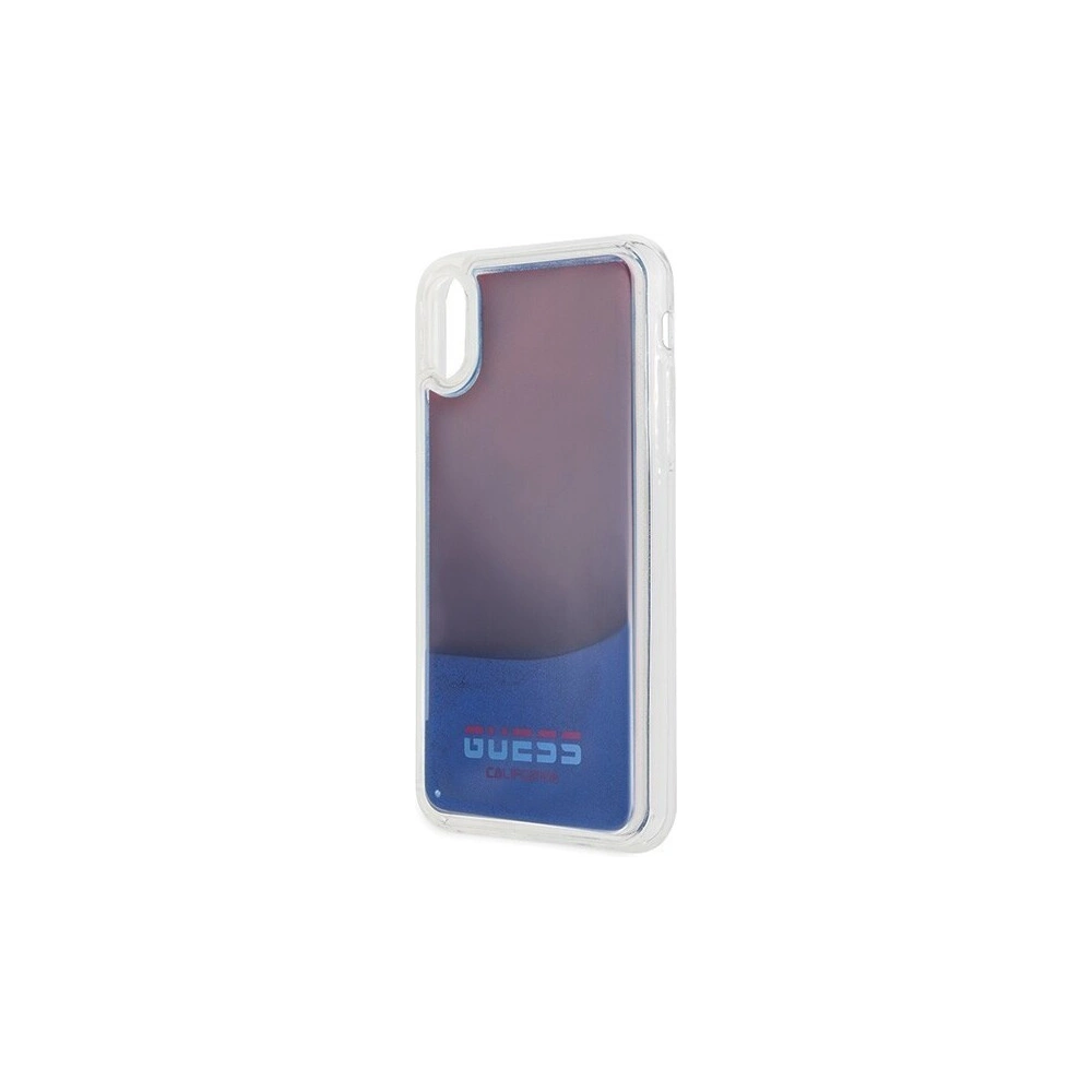 Hurtownia GSM - Etui Guess GUHCPXGLCRE Apple iPhone X/XS czerwony/red hard case California Glow in the dark - GUE314RED - {ean13} - Hurt