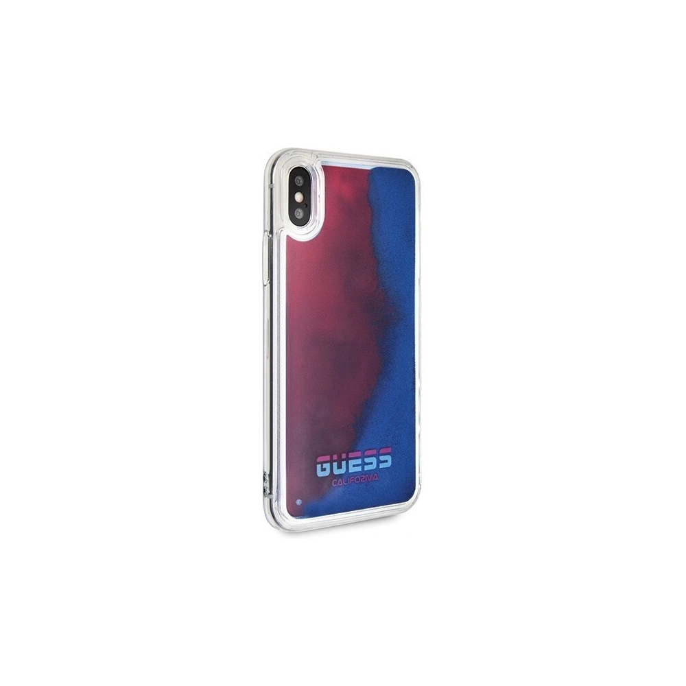 Hurtownia GSM - Etui Guess GUHCPXGLCRE Apple iPhone X/XS czerwony/red hard case California Glow in the dark - GUE314RED - {ean13} - Hurt