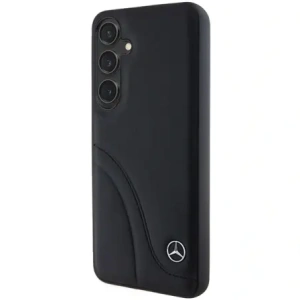 Hurtownia GSM - Mercedes MEHCS24S23RBCSK Samsung Galaxy S24 husă din piele cu cusături curbate neagră - MRS201 - {ean13} - Hurt