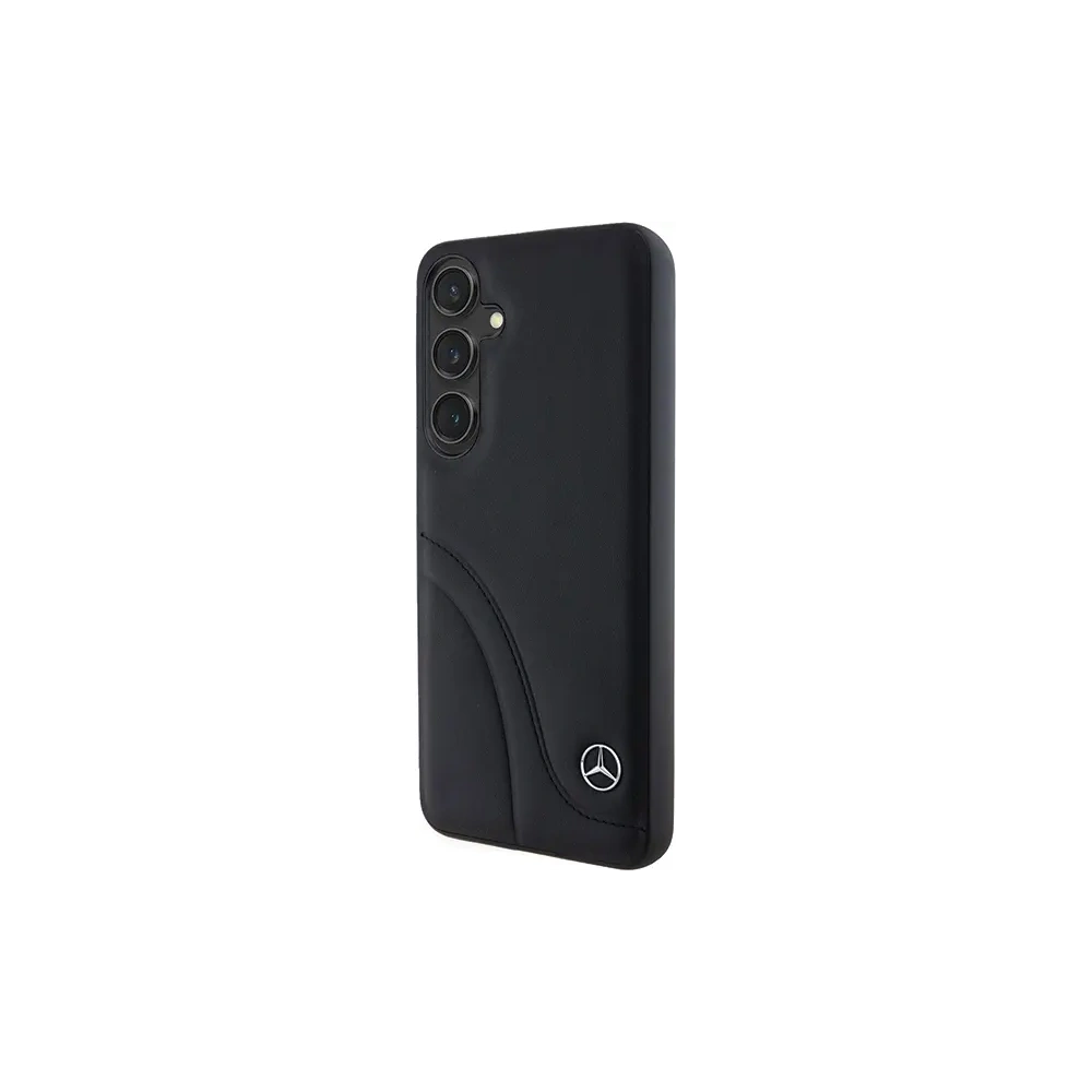 Hurtownia GSM - Mercedes MEHCS24S23RBCSK Samsung Galaxy S24 husă din piele cu cusături curbate neagră - MRS201 - {ean13} - Hurt