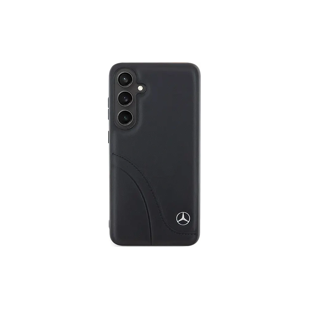 Hurtownia GSM - Mercedes MEHCS24S23RBCSK Samsung Galaxy S24 husă din piele cu cusături curbate neagră - MRS201 - {ean13} - Hurt