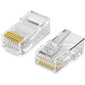 Wholesale Plug RJ45 UGREEN Ethernet, 8P/8C, Cat.5/5e, UTP (50pcs.) - UGR216 - {ean13} - Hurt