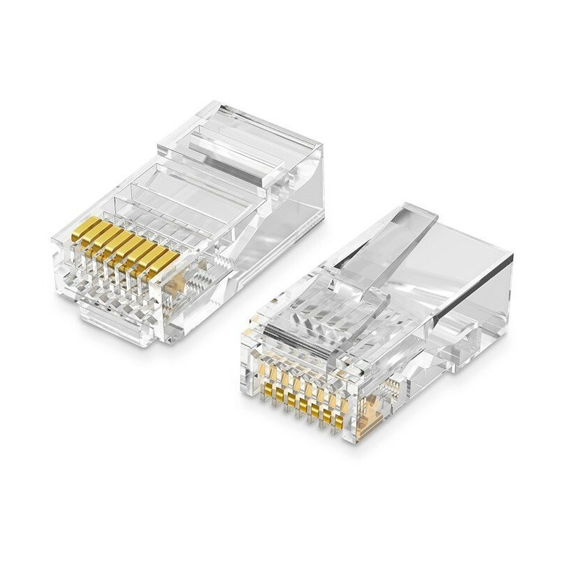 Ugreen Distributor - 6957303823314 - UGR216 - Plug RJ45 UGREEN Ethernet, 8P/8C, Cat.5/5e, UTP (50pcs.) - B2B homescreen
