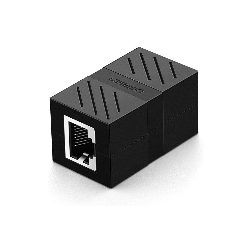 Hurtownia GSM - Złączka, przedłużka sieciowa RJ45 UGREEN Ethernet, 8P/8C, Cat.7, UTP (czarna) - UGR218BLK - {ean13} - Hurt