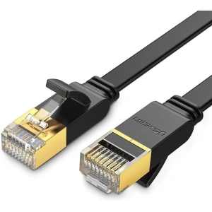 Hurtownia GSM - Płaski kabel sieciowy UGREEN Ethernet RJ45, Cat.7, STP, 3m (czarny) - UGR219BLK - {ean13} - Hurt