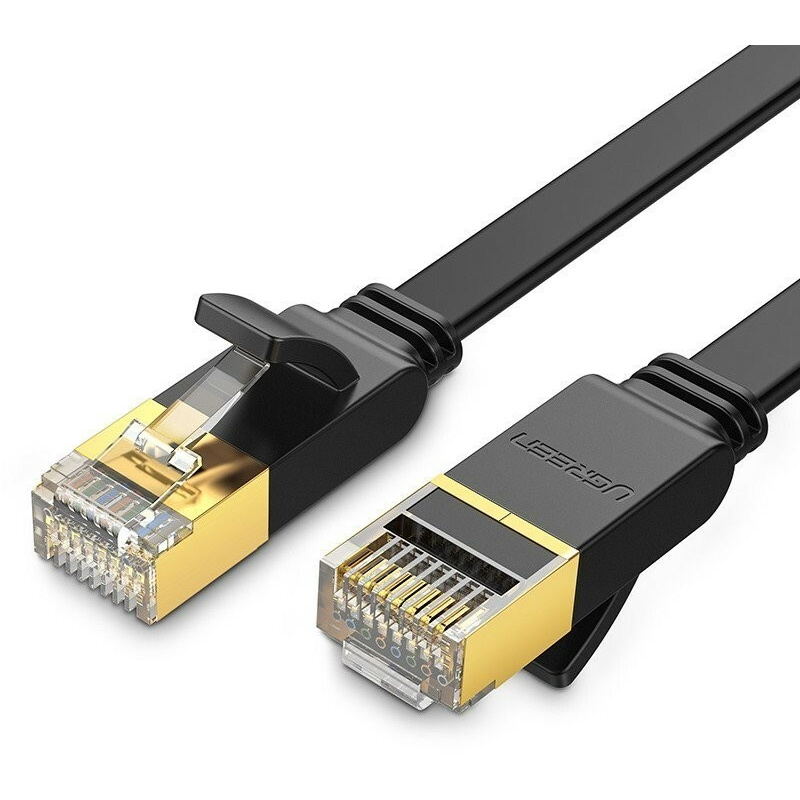 Ugreen Distributor - 6957303882625 - UGR219BLK - Cable UGREEN Ethernet RJ45, Cat.7, STP, 3m Black - B2B homescreen