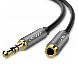 AUX UGREEN cable jack 3,5 mm, 1m Gray