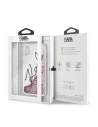 Hurtownia GSM - Karl Lagerfeld KLHCPXTRKSIGPI iPhone X /Xs roz Pink hard case Signature Liquid Glitter Stars - KLD226PNK - {ean13} - Hurt