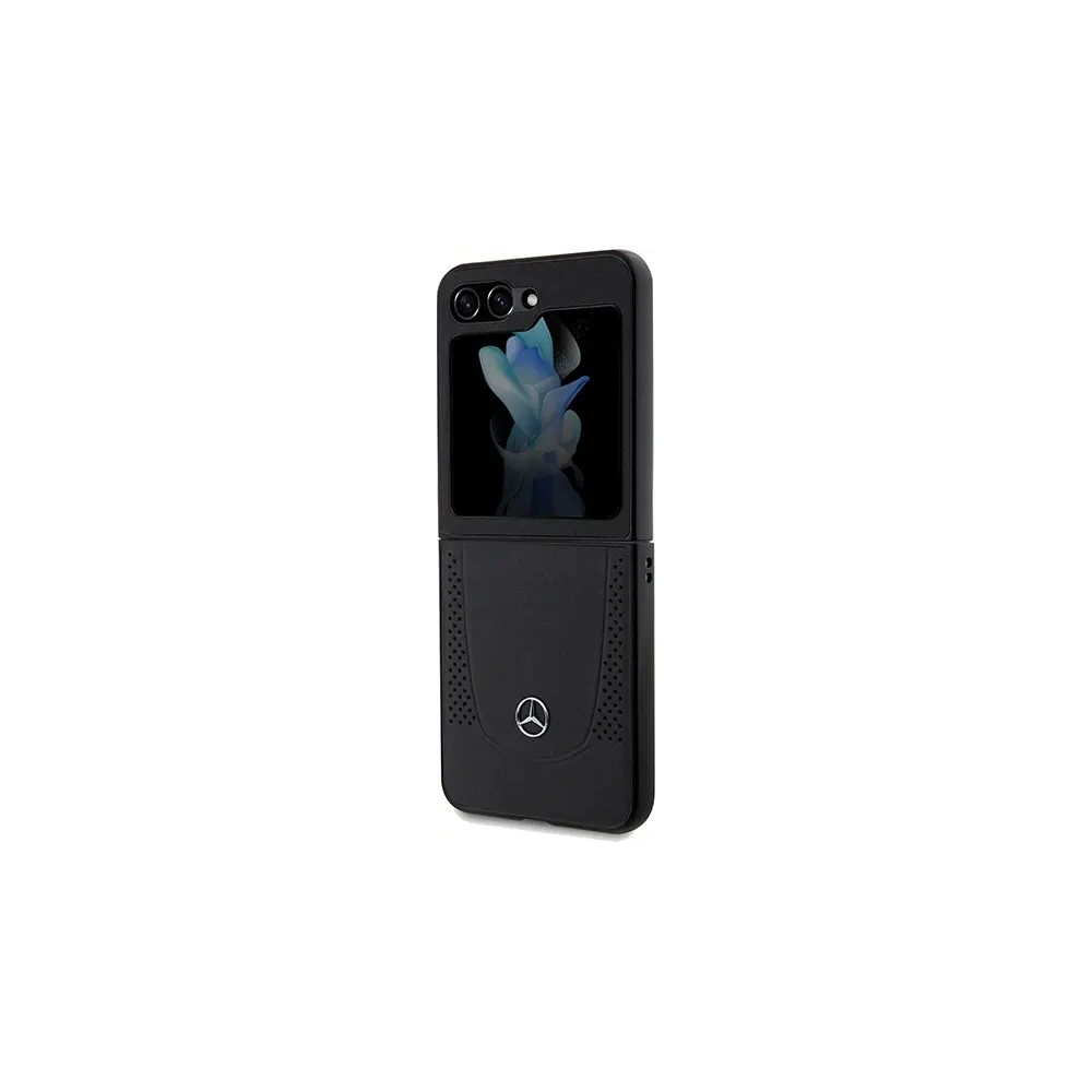 Hurtownia GSM - Mercedes MEHCZF5ARMBK Samsung Galaxy Z Flip5 husă din piele Urban neagră - MRS202 - {ean13} - Hurt