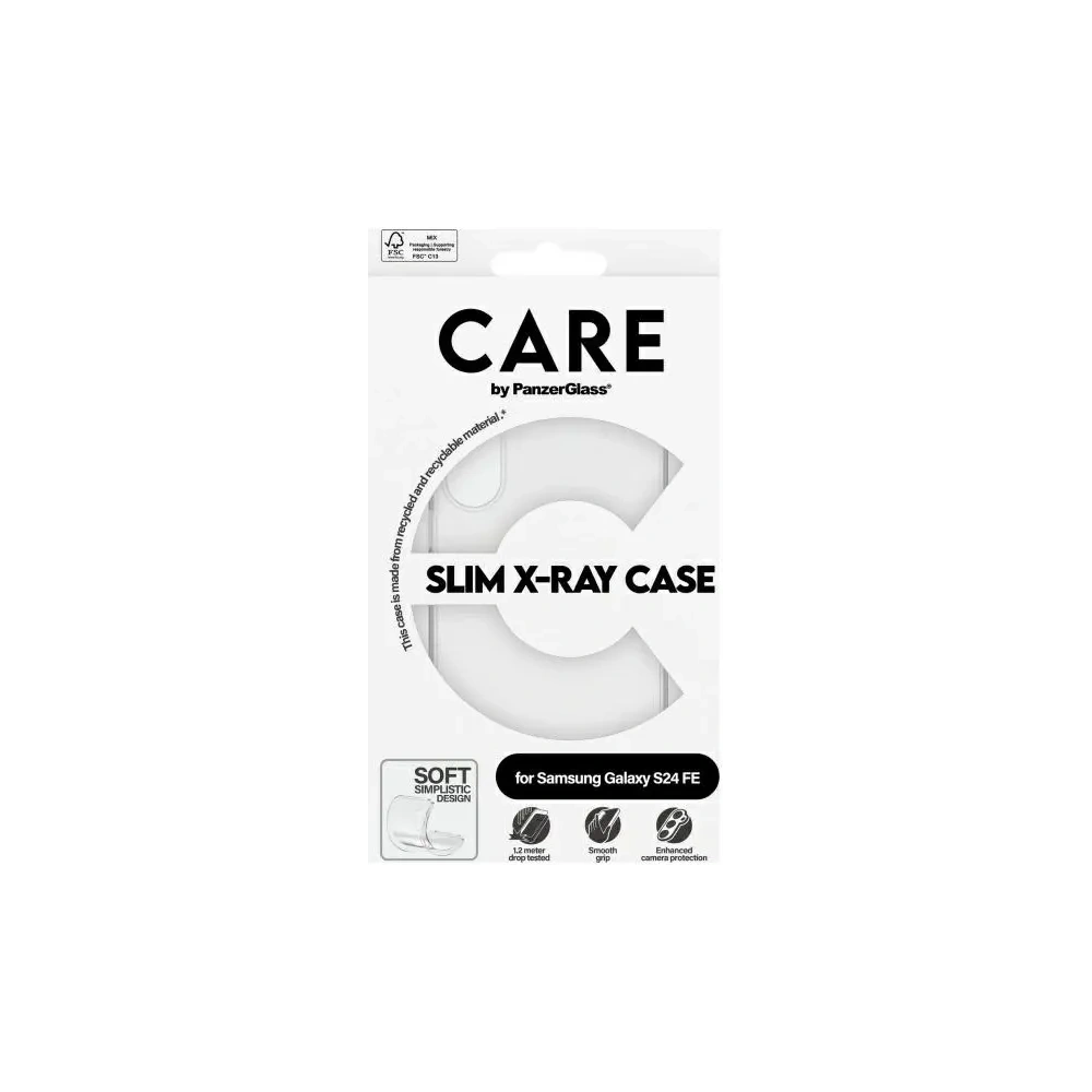 Hurtownia GSM - Etui CARE od PanzerGlass Slim X-Ray Case Samsung Galaxy S24 FE průhledný/transparentní - PZG727 - {ean13} - Hurt