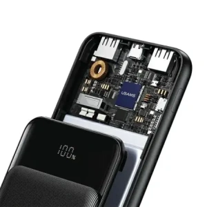 Hurtownia GSM - USAMS XY Series Powerbank 10000mAh 10W MicroUSB, 2xUSB-A, USB-C schwarz - USA1193 - {ean13} - Hurt