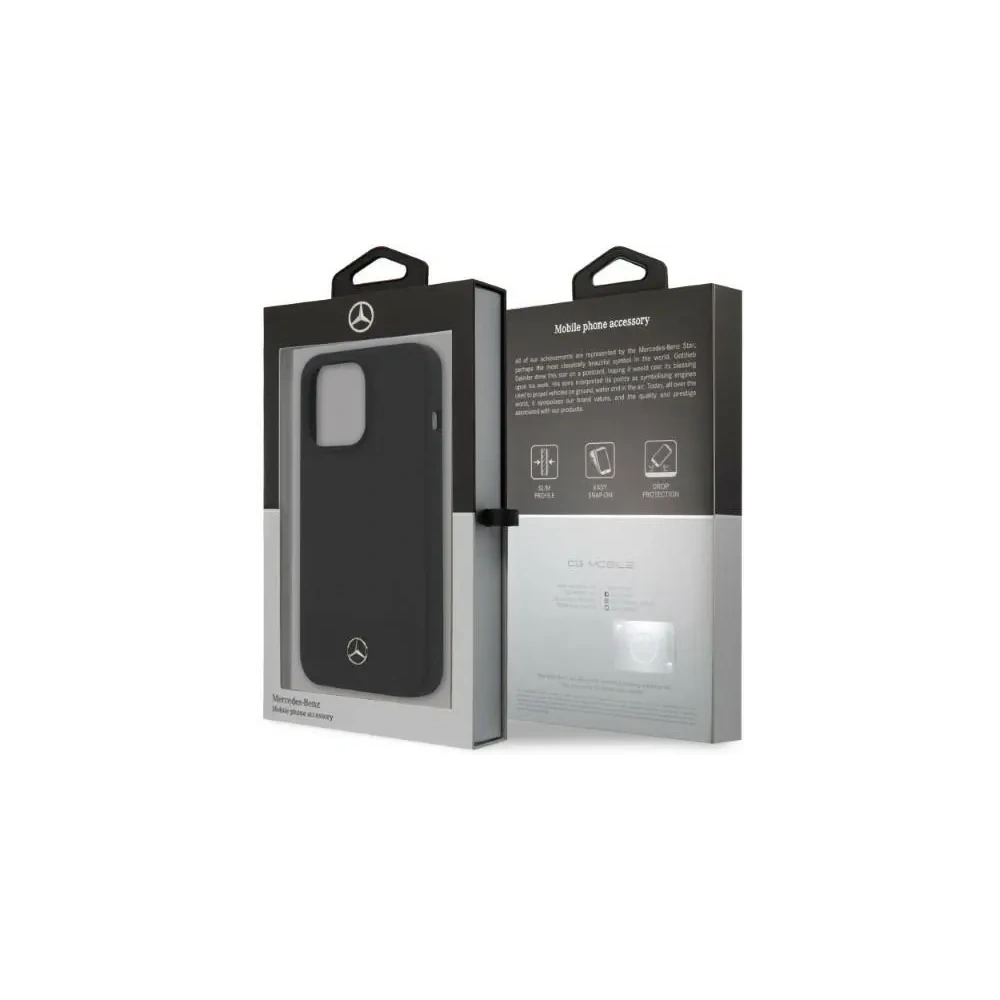 Hurtownia GSM - Mercedes MEHMP13XSILBK Apple iPhone 13 Pro Max kemény tok szilikon Magsafe fekete - MRS205 - {ean13} - Hurt