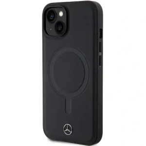 Hurtownia GSM - Etui Mercedes MEHMP14S23RCMK Apple iPhone 13 / 14 / 15 hardcase Smooth Leather MagSafe czarny/black - MRS211 - {ean13} - Hurt
