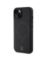 Wholesale Mercedes MEHMP14S23RCMK Apple iPhone 13 / 14 / 15 hardcase Smooth Leather MagSafe black - MRS211 - {ean13} - Hurt