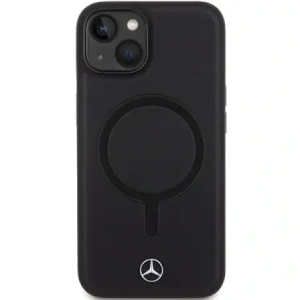 Hurtownia GSM - Etui Mercedes MEHMP14S23RCMK Apple iPhone 13 / 14 / 15 hardcase Smooth Leather MagSafe czarny/black - MRS211 - {ean13} - Hurt