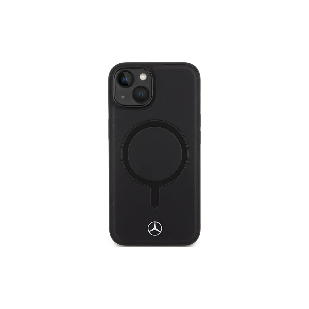 Hurtownia GSM - Mercedes MEHMP14S23RCMK Apple iPhone 13 / 14 / 15 Hardcase Smooth Leather MagSafe schwarz - MRS211 - {ean13} - Hurt