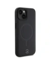 Wholesale Mercedes MEHMP14S23RCMK Apple iPhone 13 / 14 / 15 hardcase Smooth Leather MagSafe black - MRS211 - {ean13} - Hurt