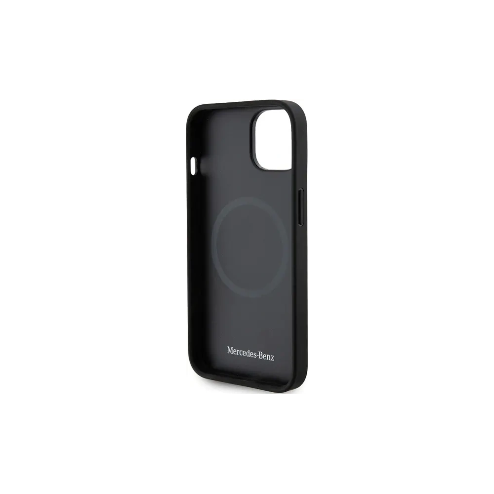 Hurtownia GSM - Mercedes MEHMP14S23RCMK Apple iPhone 13 / 14 / 15 Hardcase Smooth Leather MagSafe schwarz - MRS211 - {ean13} - Hurt
