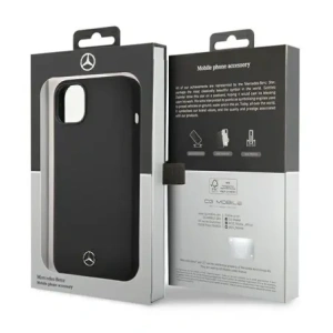 Hurtownia GSM - Mercedes MEHMP14SSILBK Apple iPhone 13 / 14 / 15 Hartschale Silikonlinie Magsafe schwarz - MRS212 - {ean13} - Hurt
