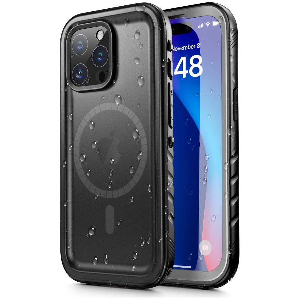 Hurtownia GSM - [OUTLET] Etui Tech-Protect ShellBox MagSafe IP68 Apple iPhone 15 Pro Black - OT-751 - {ean13} - Hurt