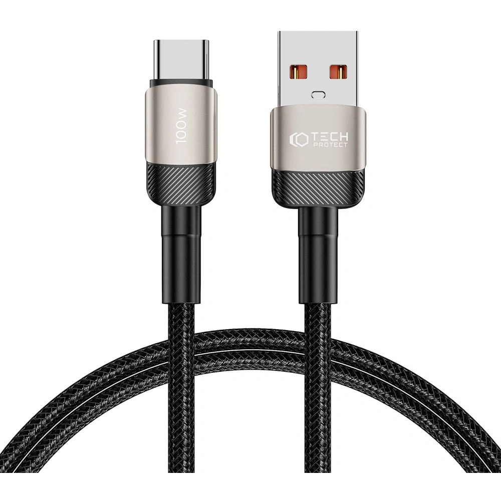Hurtownia GSM - [OUTLET] Kabel Tech-Protect Ultraboost Evo USB-A / USB-C 100W 5A 100cm Titan - OT-754 - {ean13} - Hurt