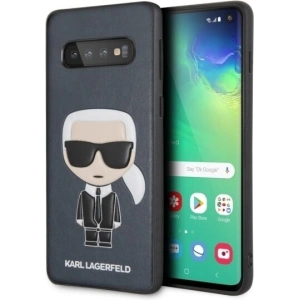 Karl Lagerfeld KLHCS10IKPUBL S10 G973 hardcase navy Iconic Karl Embossed