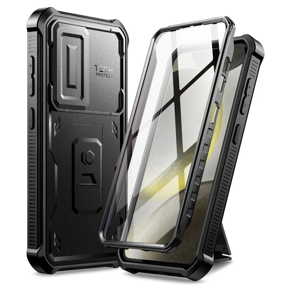 Hurtownia GSM - [OUTLET] Tok Tech-Protect Kevlar Cam+ Samsung Galaxy S24 Fekete - OT-758 - {ean13} - Hurt