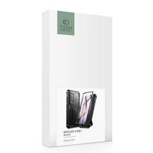 Hurtownia GSM - [OUTLET] Etui Tech-Protect Kevlar Cam+ Samsung Galaxy S24 Black - OT-758 - {ean13} - Hurt